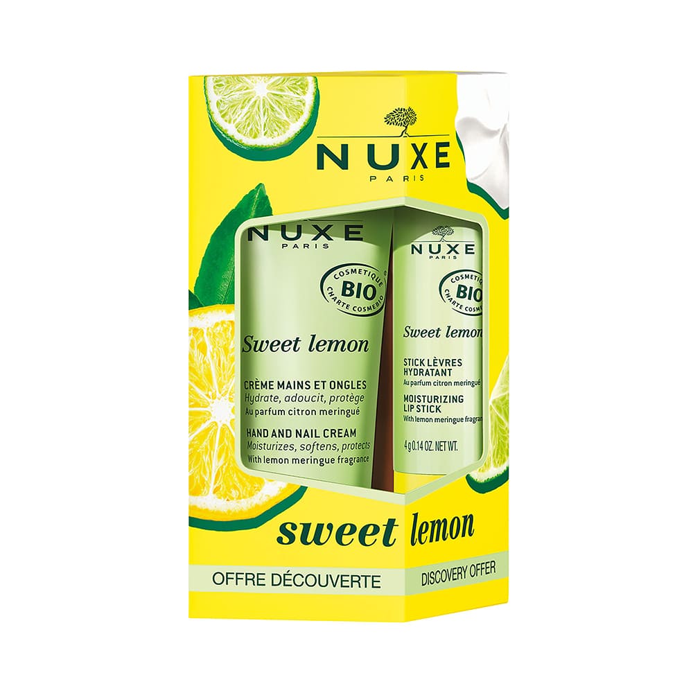 DUO SWEET LEMON (DUO DE CREMA DE MANOS Y LABIAL)